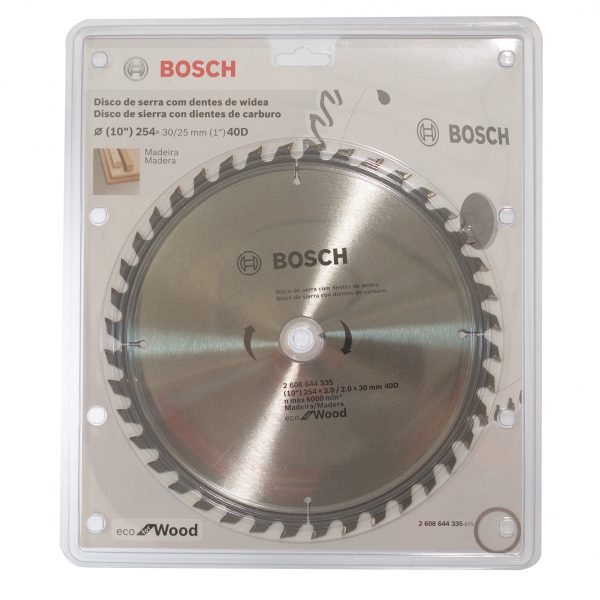 DISCO DE SIERRA ECO MAD BOSCH