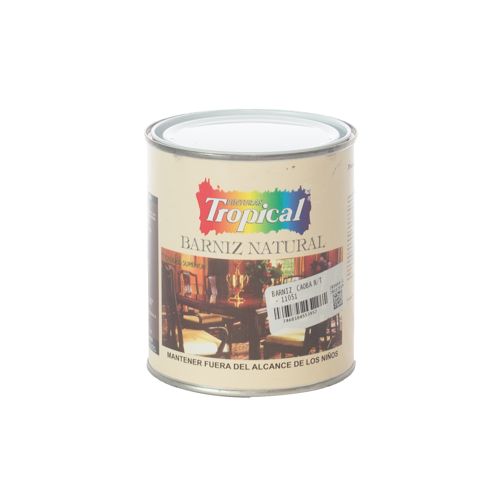 BARNIZ CAOBA 1/4 TROPICAL