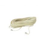 EXTENSIONES P TELEFONO LISA 100 FT CREMA/GRIS