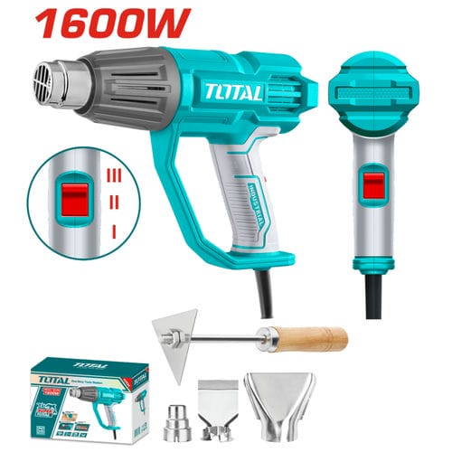 PISTOLA CALOR 1600 W TOTAL
