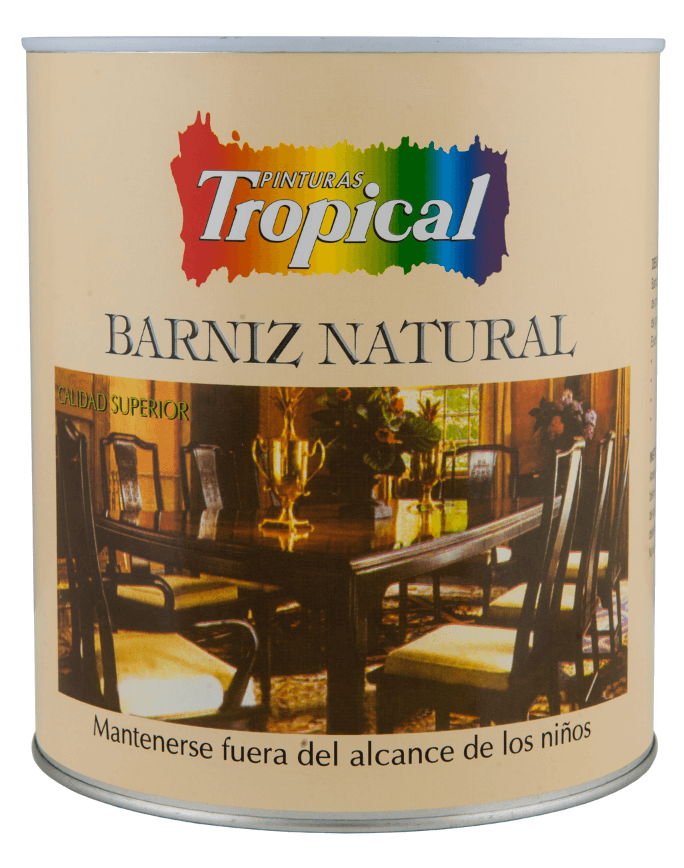 BARNIZ NATURAL C/BRILLO GL TROPICAL
