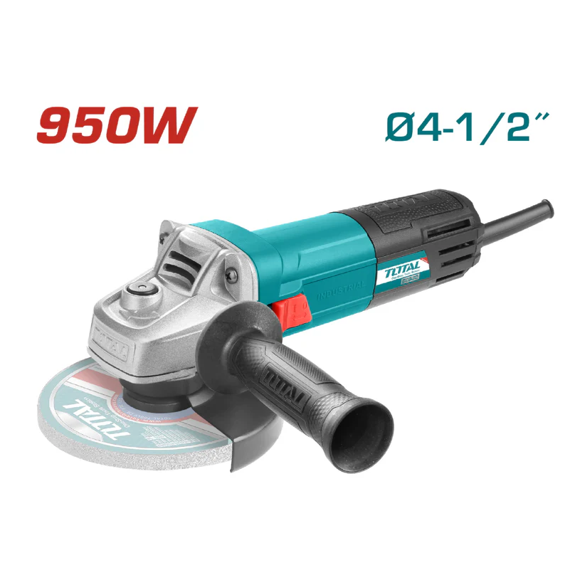 PULIDORA ANGULAR 4 1/2" 950W TOTAL