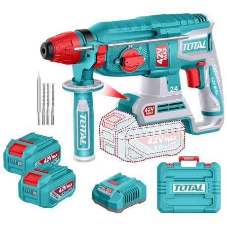 TALADRO ROTOMARTILLO INALAM. 42V/2BAT