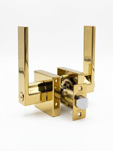 CERRADURA MANI. CUADRADA DORADA FAST LOCK